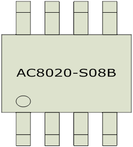 OTP-AC8020/3V供電接線圖腳位圖