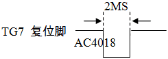 MCU Seriel Mode Reset Pin 單片機2線串行模式復位腳信號模擬圖